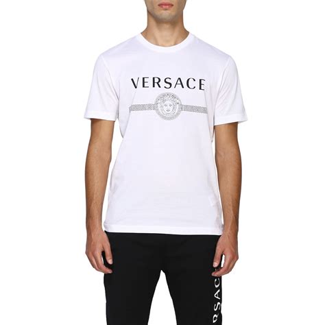 white versace shirt|versace collection men shirt white.